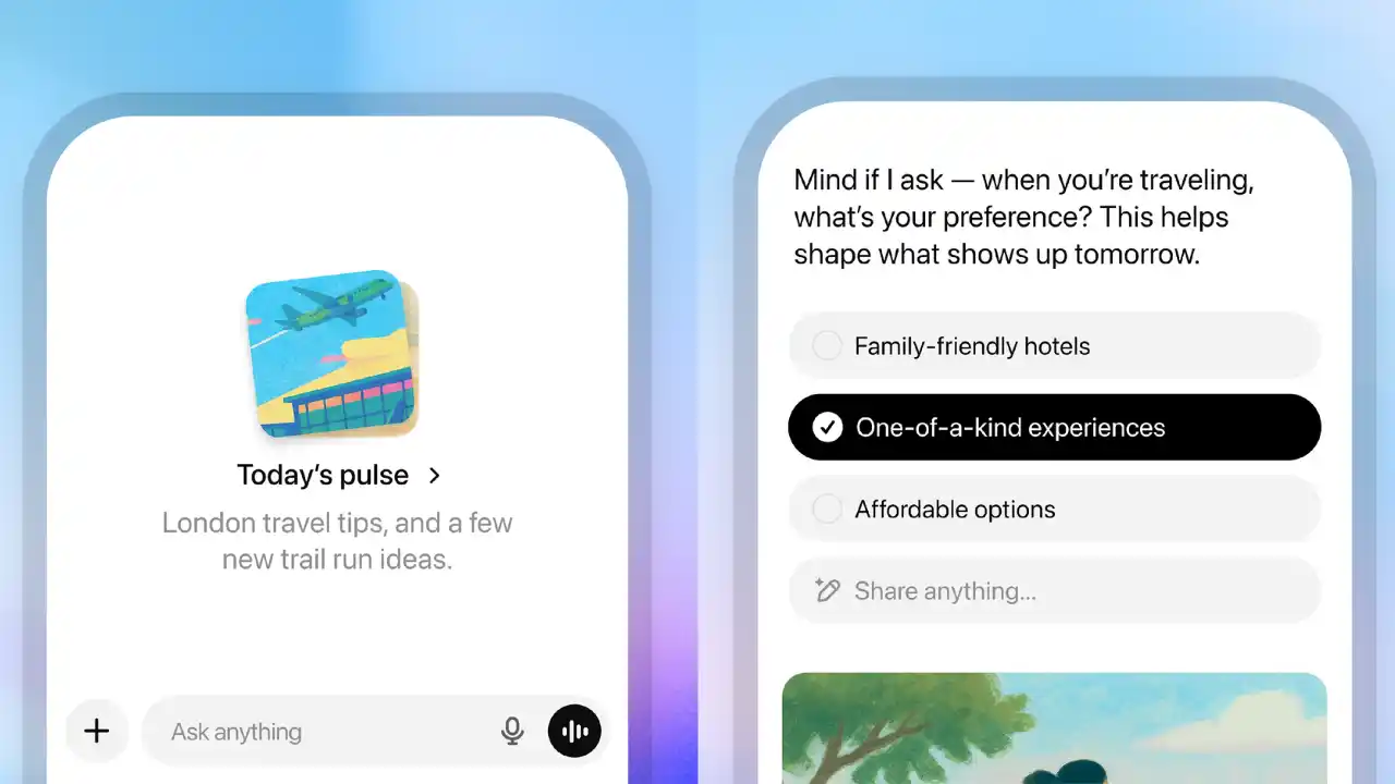 ChatGPT Pulse OpenAI Sam Altman reklam
