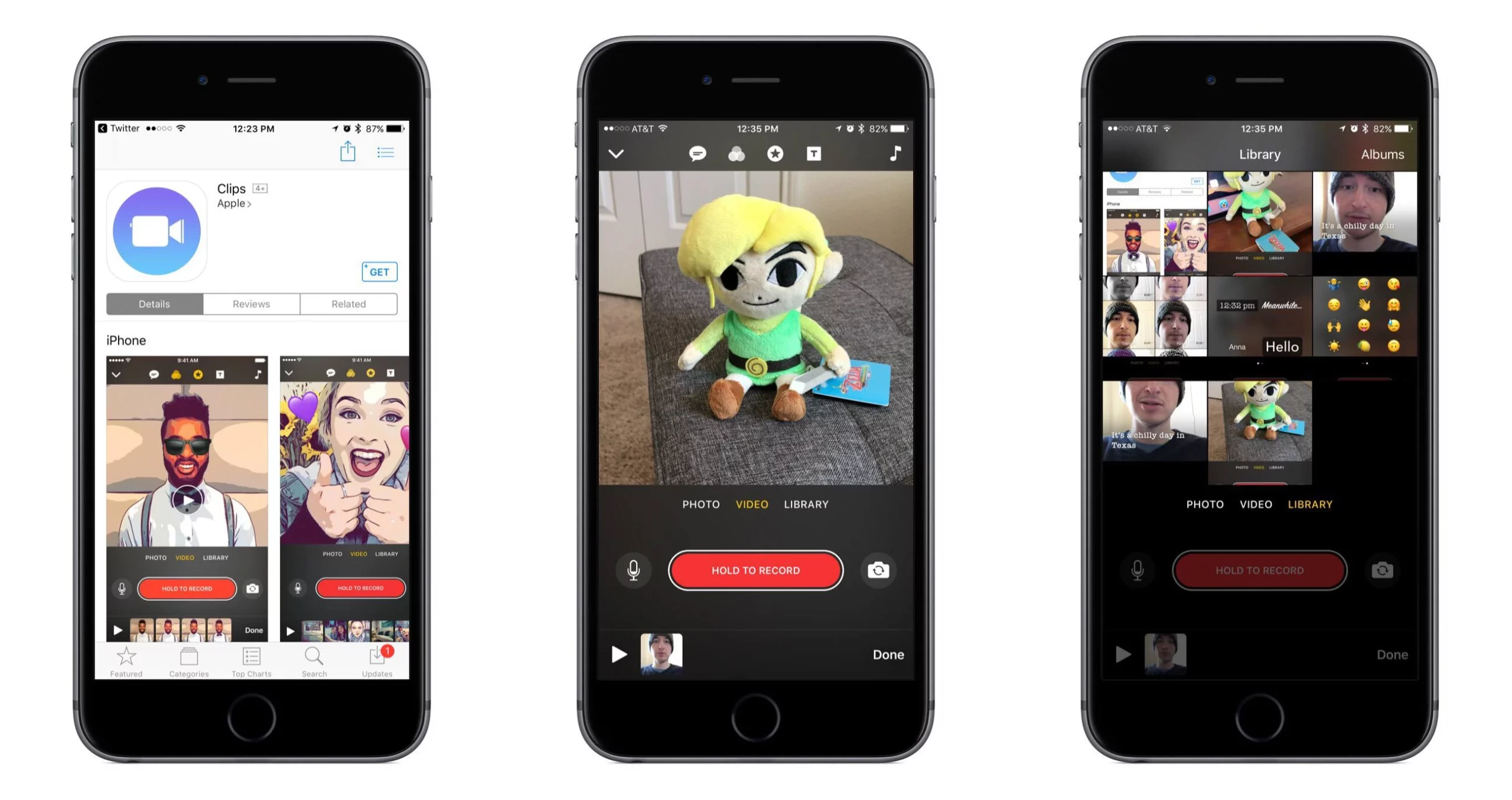 Clips Apple App Store
