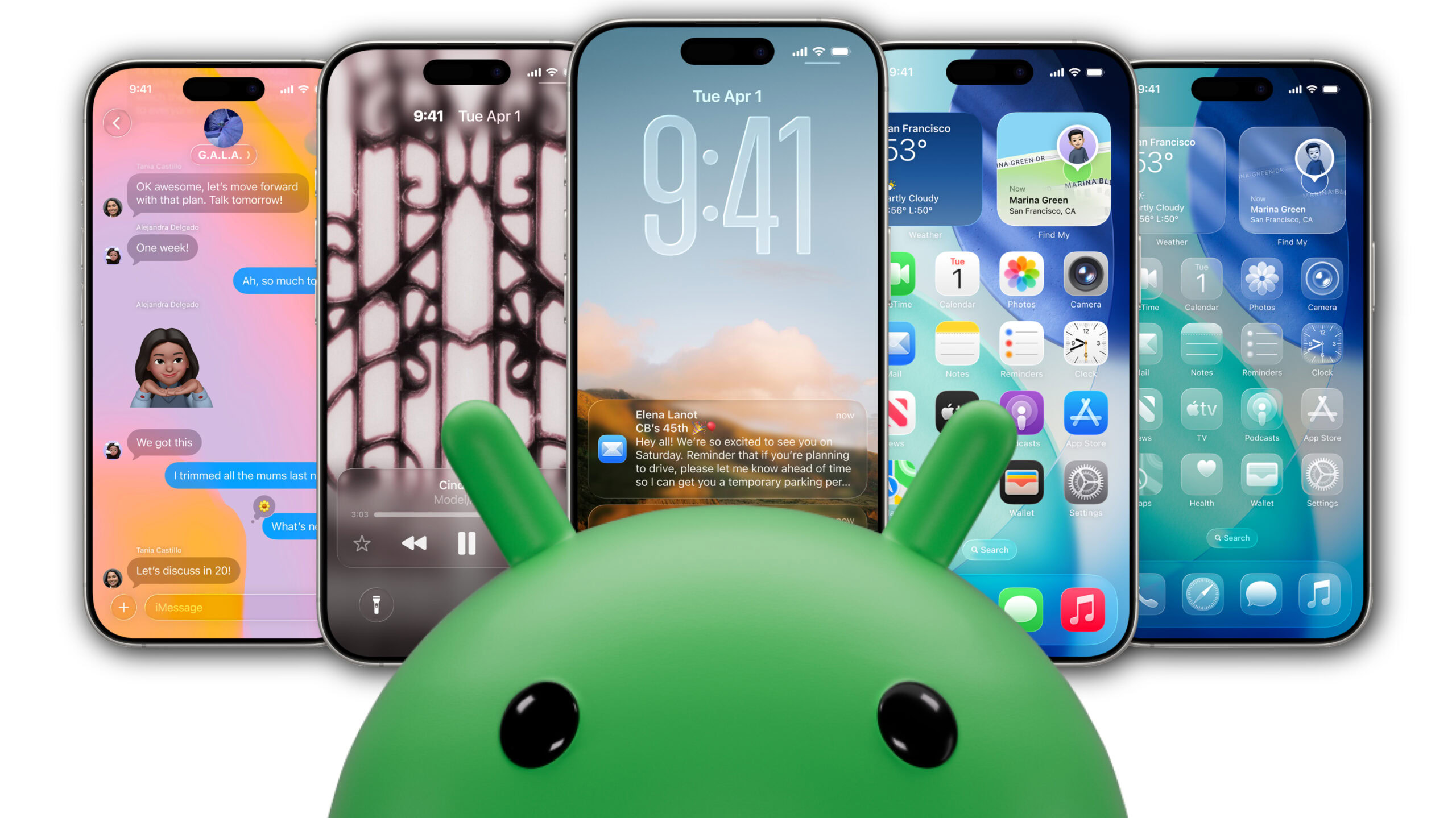 iOS 26 Android telefon üreticisine ilham oldu