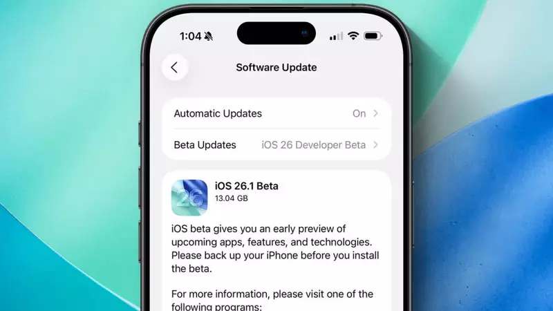 Apple iOS 26.1