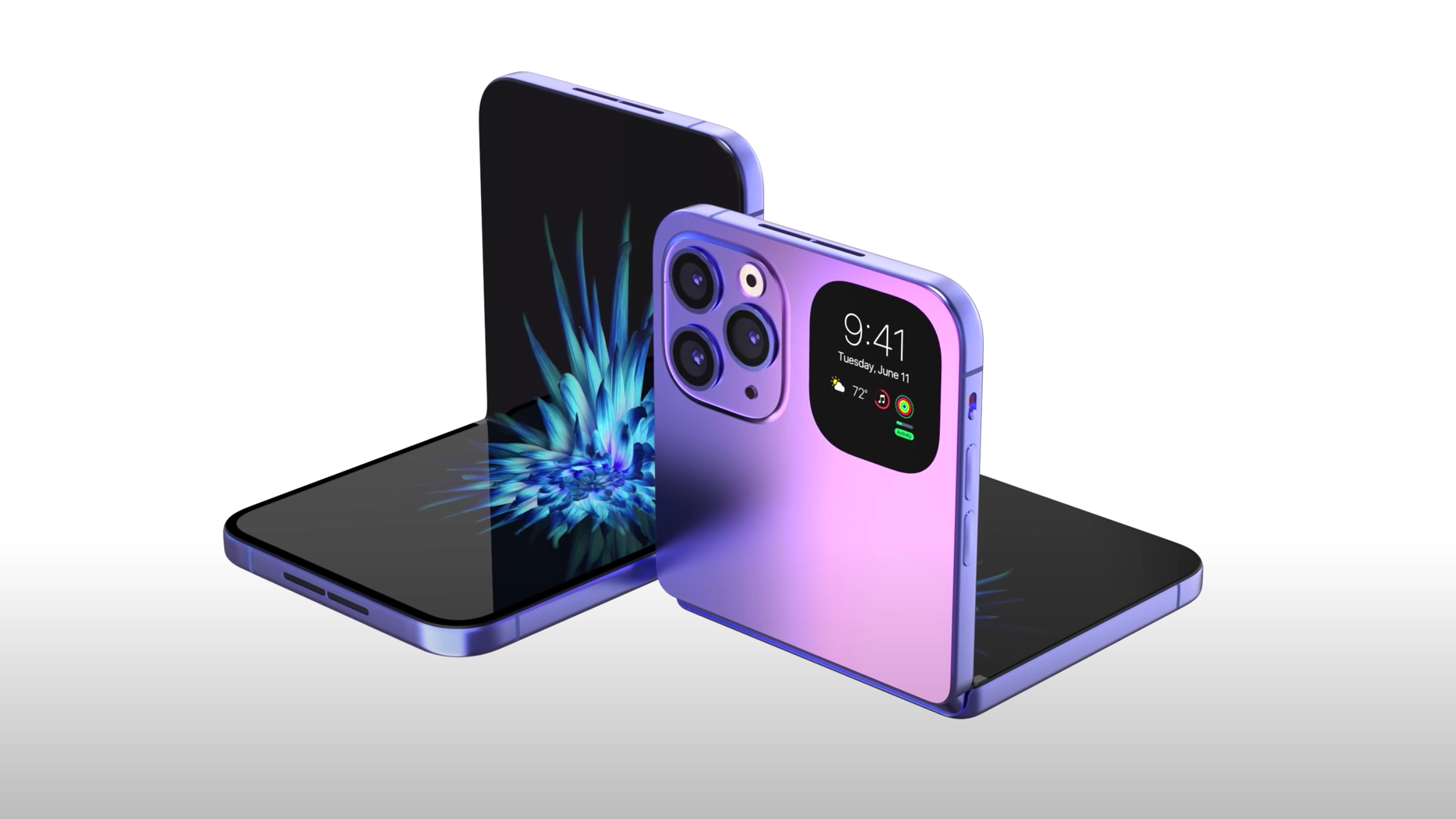 katlanabilir iPhone Apple titanyum alüminyum fold ultra