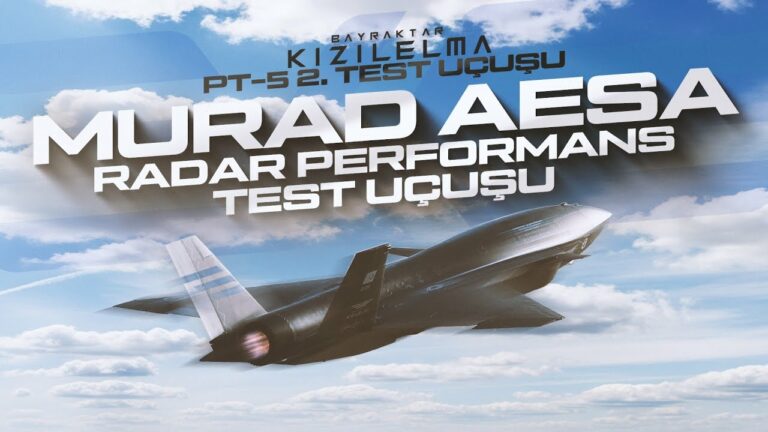 Kızılelma MURAD ile uçtu