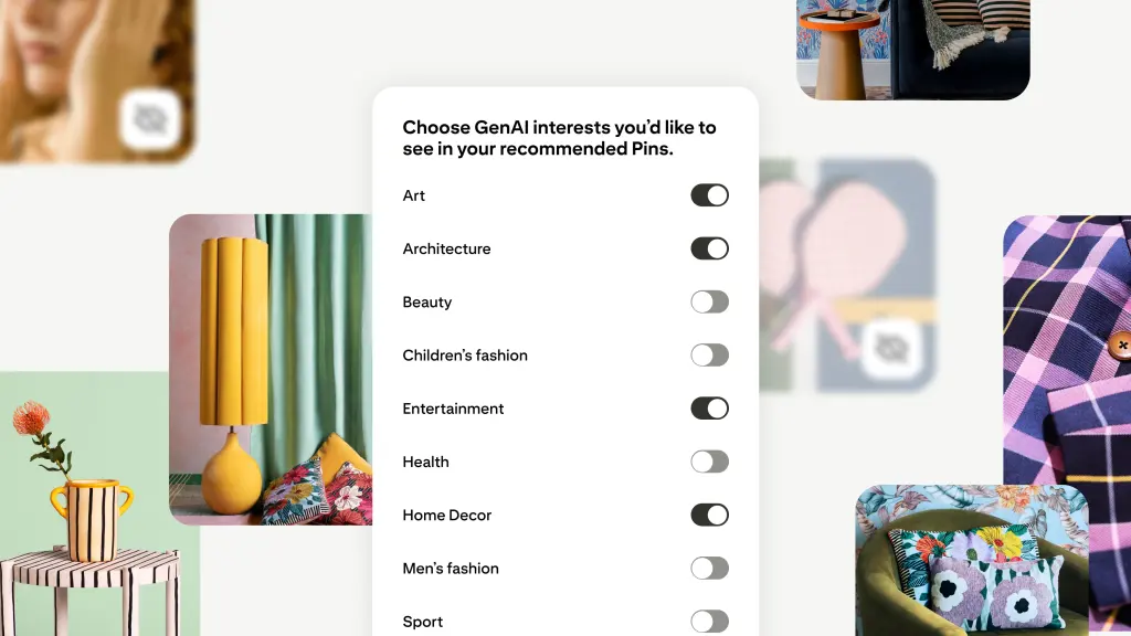 Pinterest yapay zeka