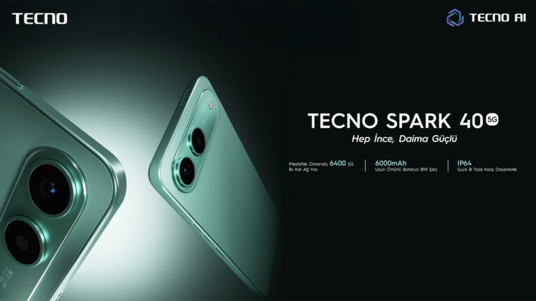 TECNO SPARK 40 5G özellikleri ile dikkat çekiyor