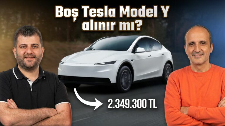 Boş Tesla Model Y Standart alınır mı?