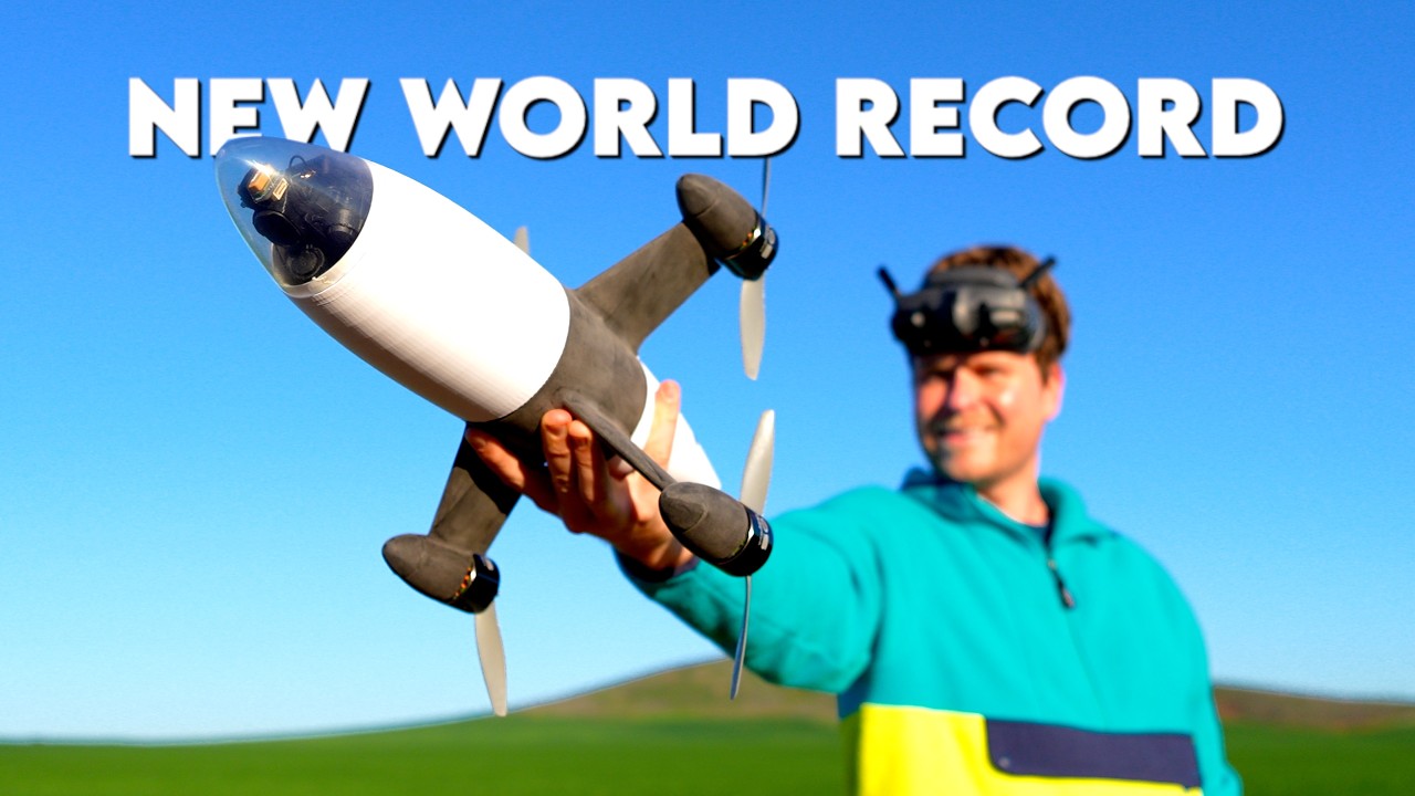 Bu Drone 585 km/s hız yapıyor