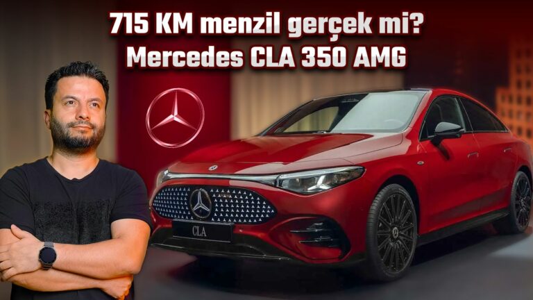 Yeni elektrikli Mercedes CLA 350 4MATIC inceleme!