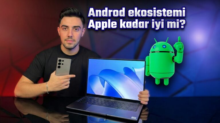 Android ekosistemini kullandık!