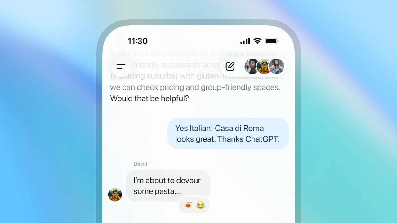 ChatGPT grup sohbetlerini deniyor!