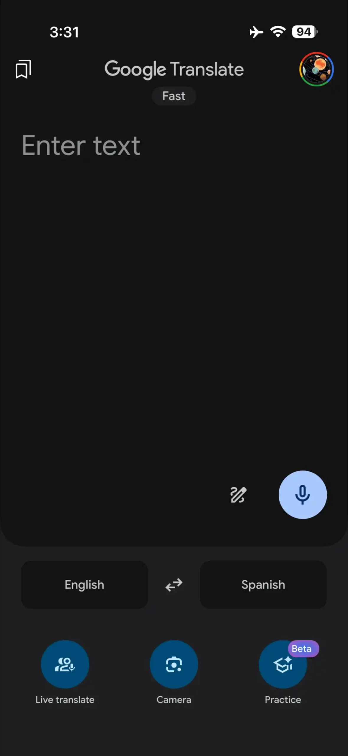 Google Çeviri, model, Hızlı, Gelişmiş