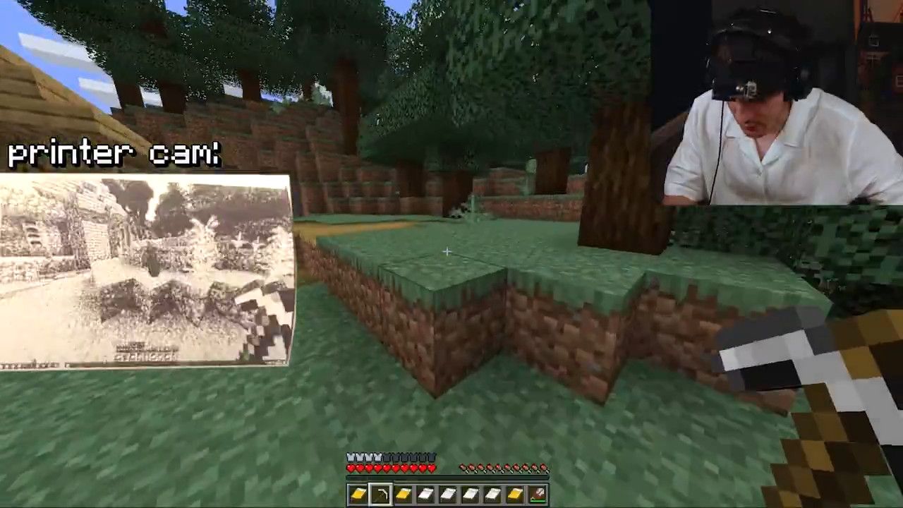 Minecraft, yazıcı, monitör