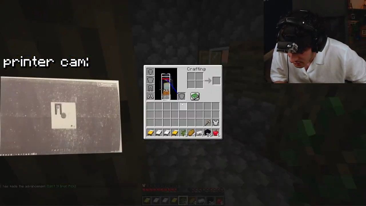 Minecraft, yazıcı, monitör