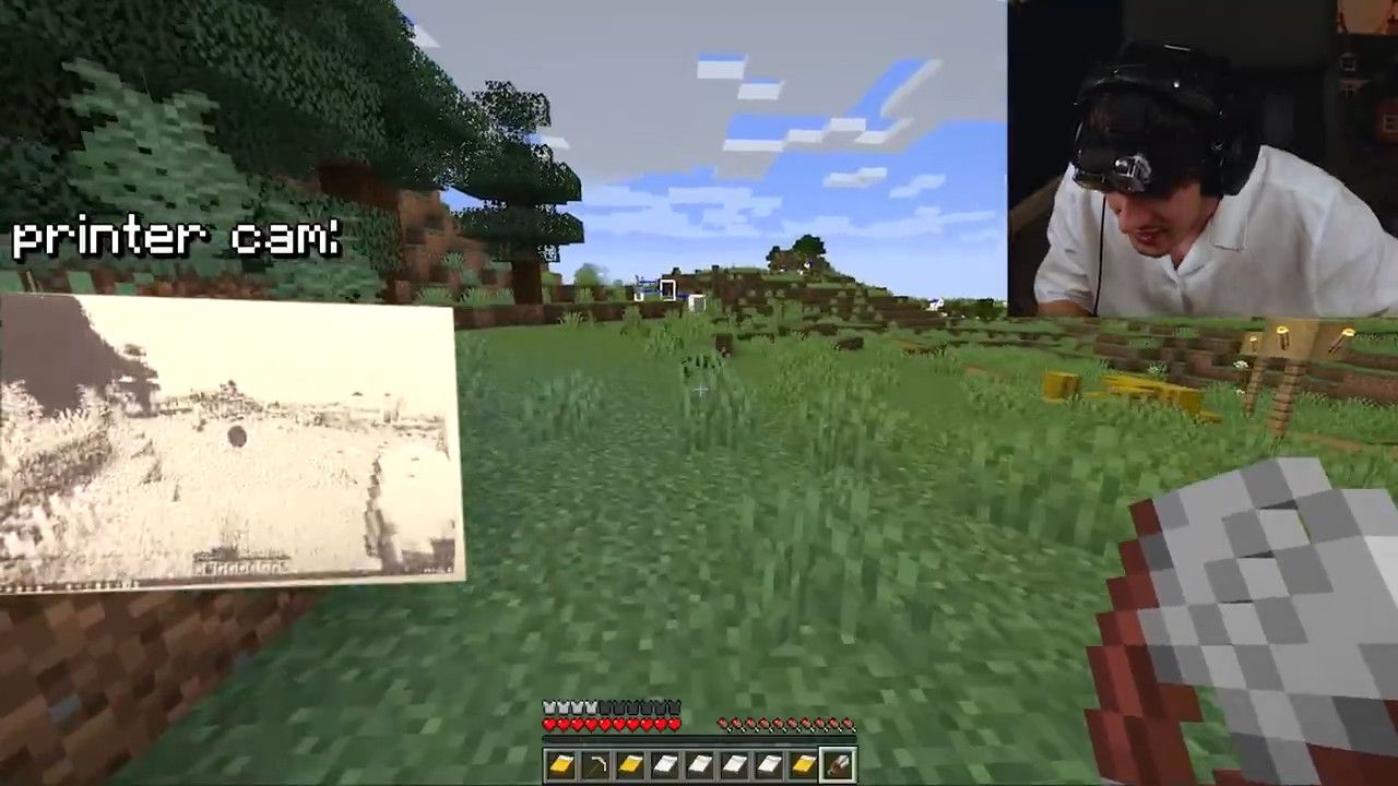 Minecraft, yazıcı, monitör