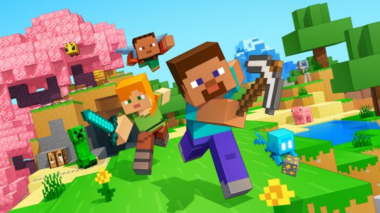 Monitör yerine yazıcı ile Minecraft oynadı!