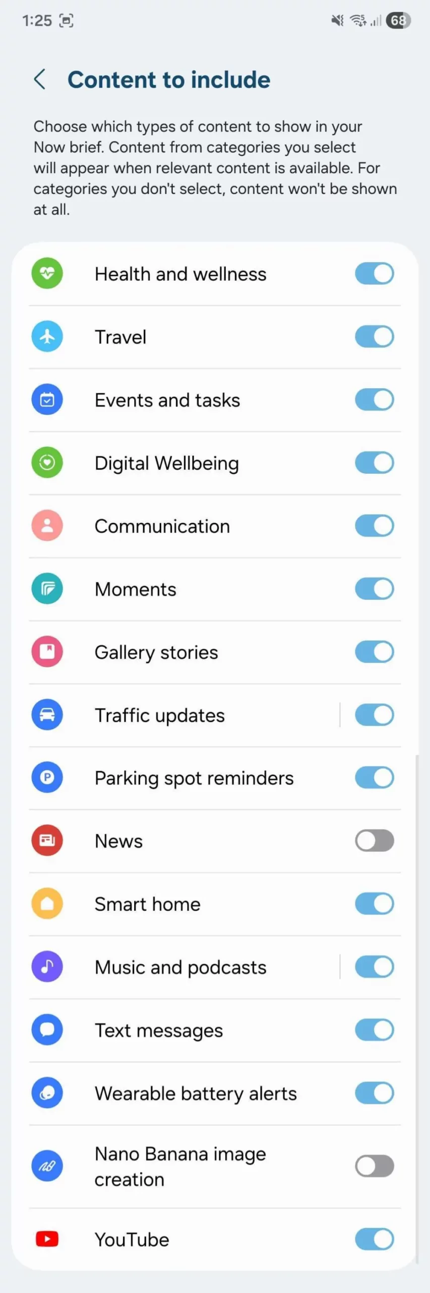 Now Brief, Nano Banana, Samsung, Galaxy, yapay zeka