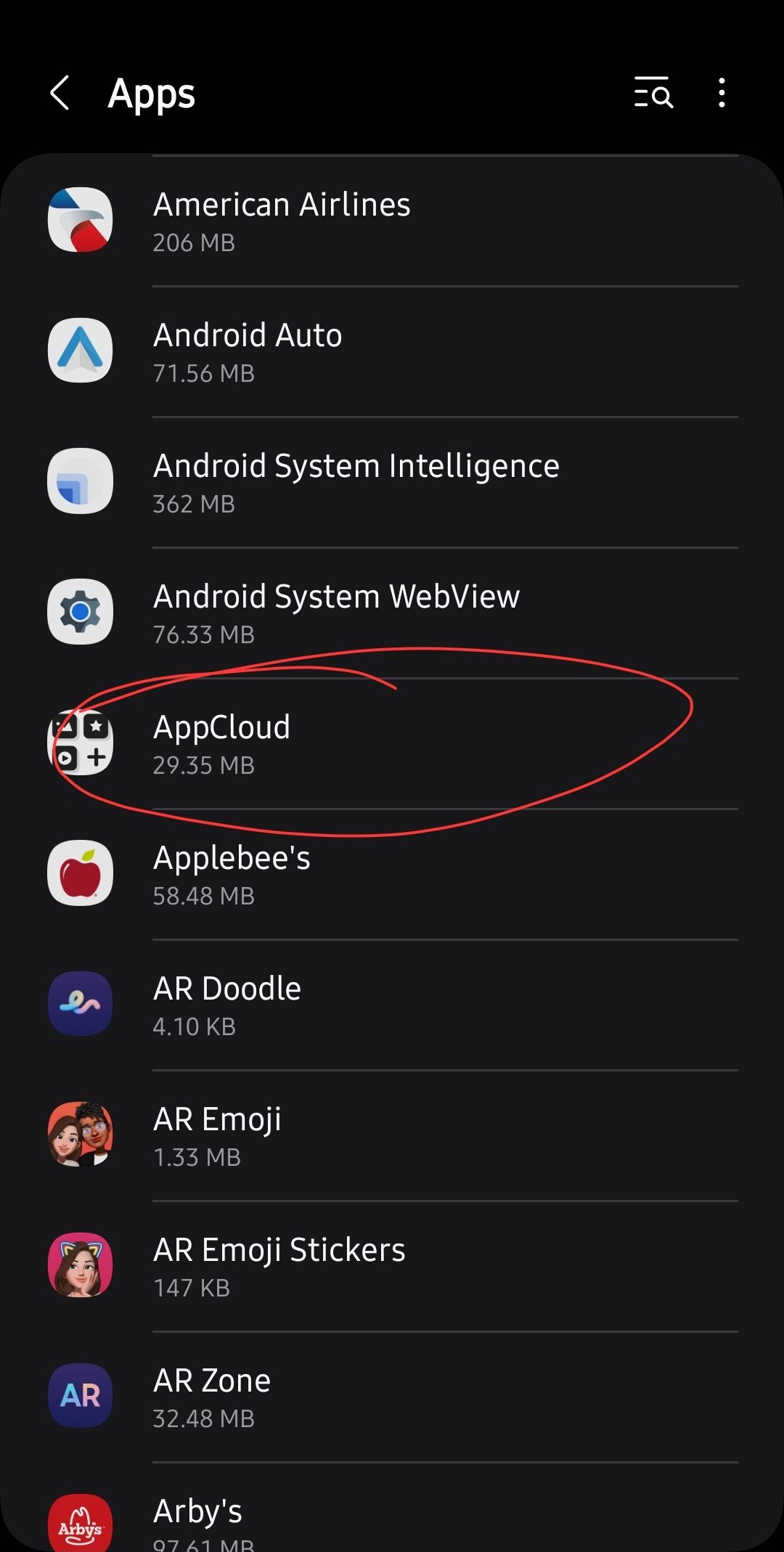 AppCloud, Samsung, Galaxy, casus