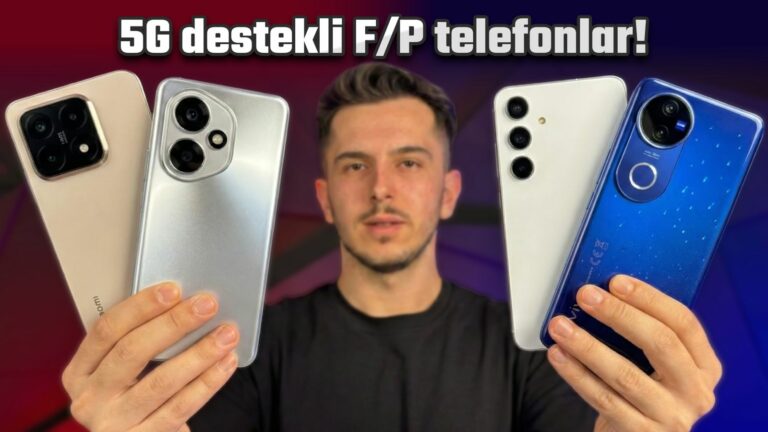 30.000 TL altına satın alınabilecek 5G destekli 6 telefon modeli!