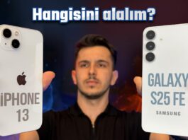 33.000 TL’ye hangisi mantıklı? iPhone 13 vs Galaxy S25 FE!