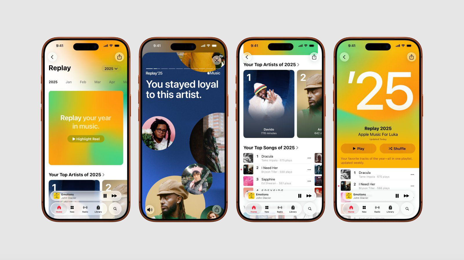 Apple Music Replay 2025 resmen kullanıcılar için yayınlandı