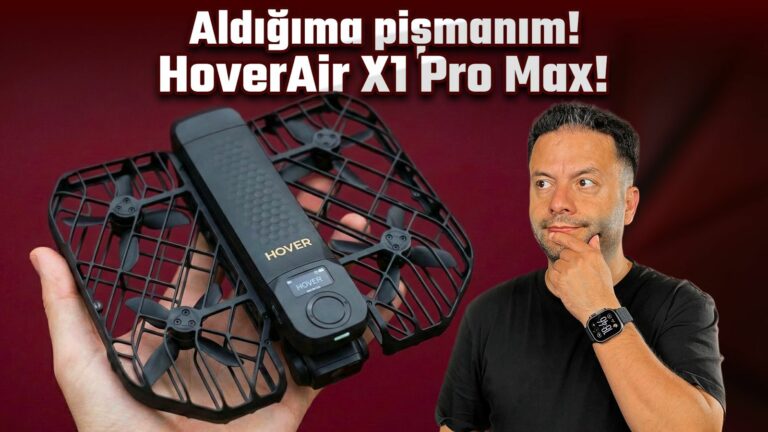DJI rakibi mi?: HoverAir X1 Pro Max İncelemesi!
