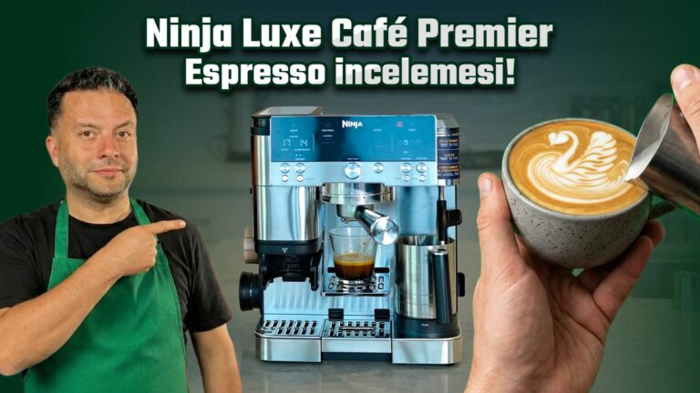 Dışarıda kahveye son! Ninja Luxe Café Premier Espresso incelemesi!