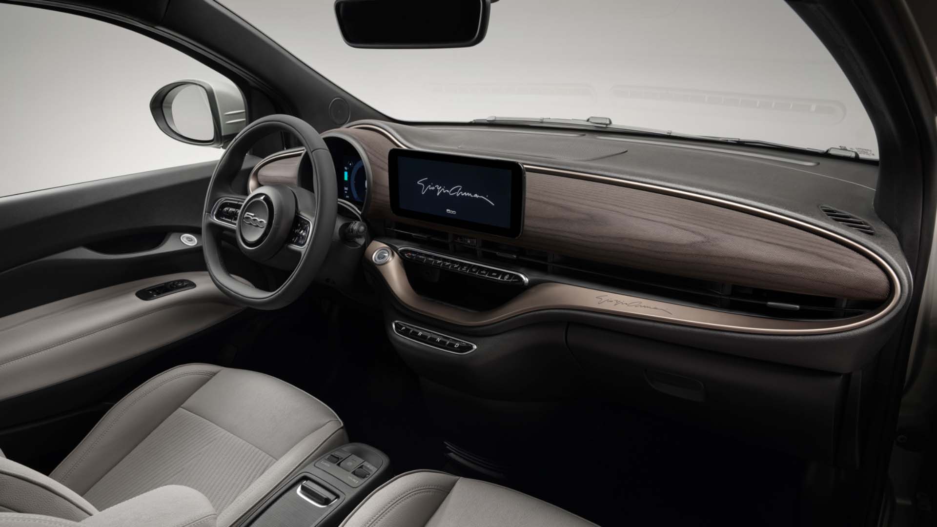 Fiat 500e Armani İç Mekan Tasarımı