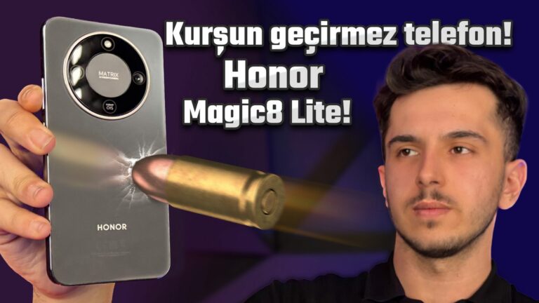 Kırılmayan telefon yapmışlar! HONOR Magic8 Lite inceleme