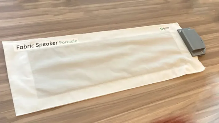 Kumaş hoparlör devri başlıyor!