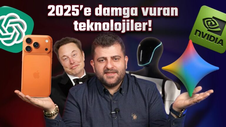 2025 Yılına Damga Vuran Teknoloji Olayları