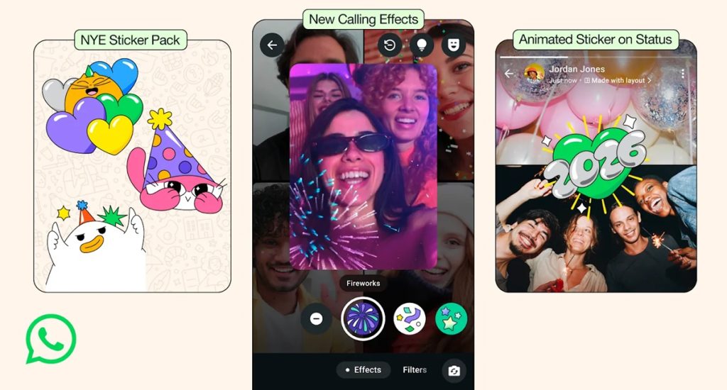 WhatsApp 2026 Yeni Yıl Özellikleri