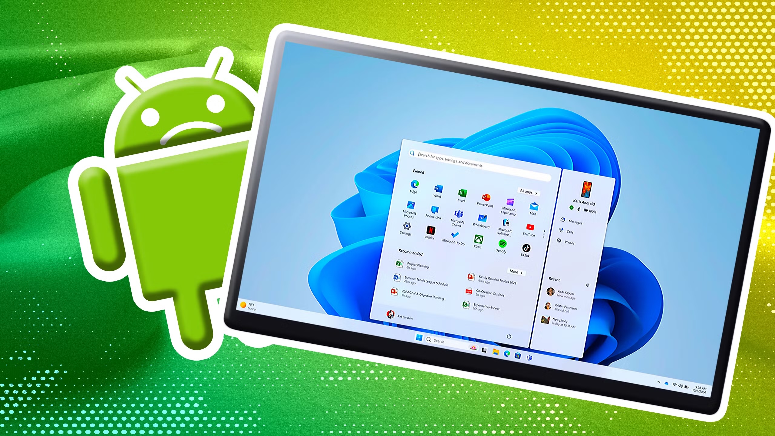 Windows Android Windows 11