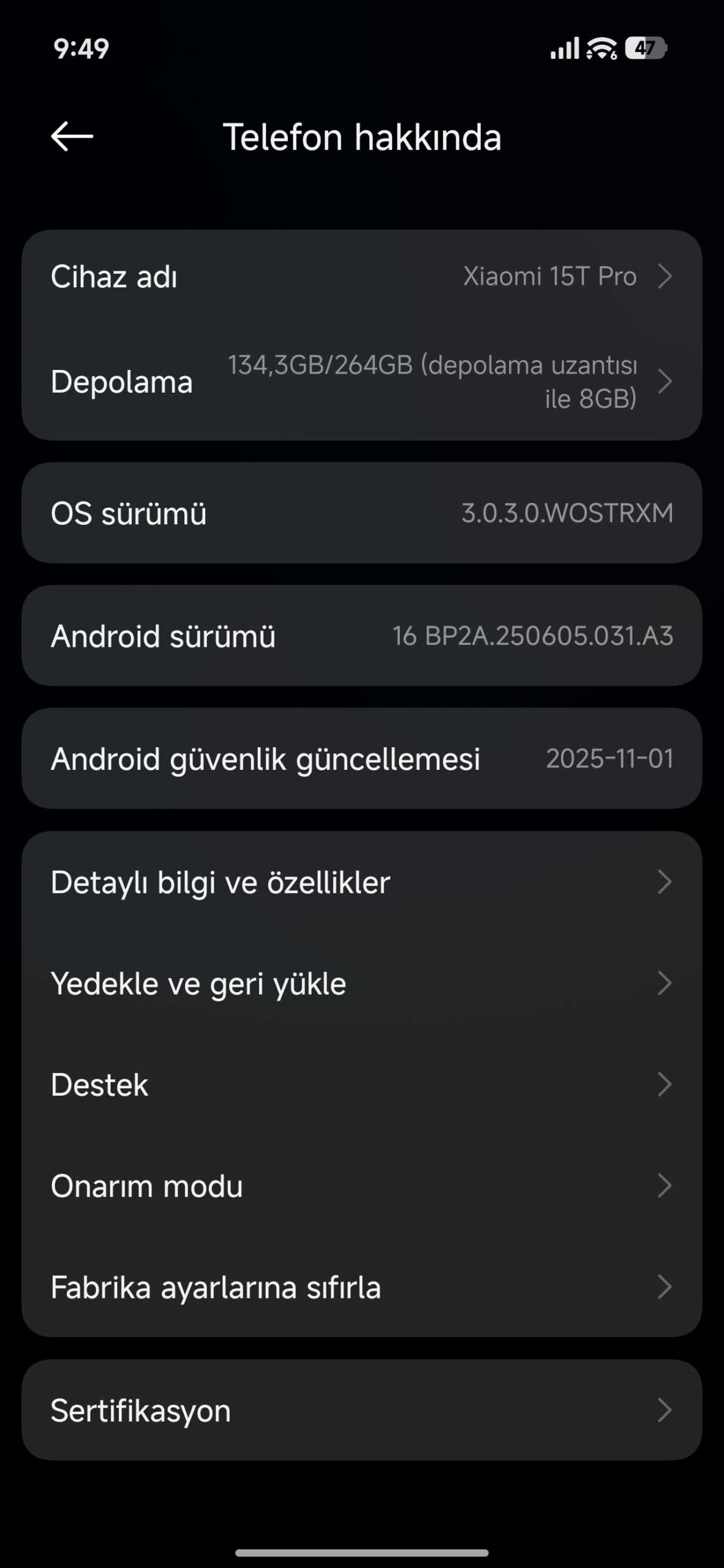 Android, geliştirici modu, geliştirici seçenekleri, telefon, rehber