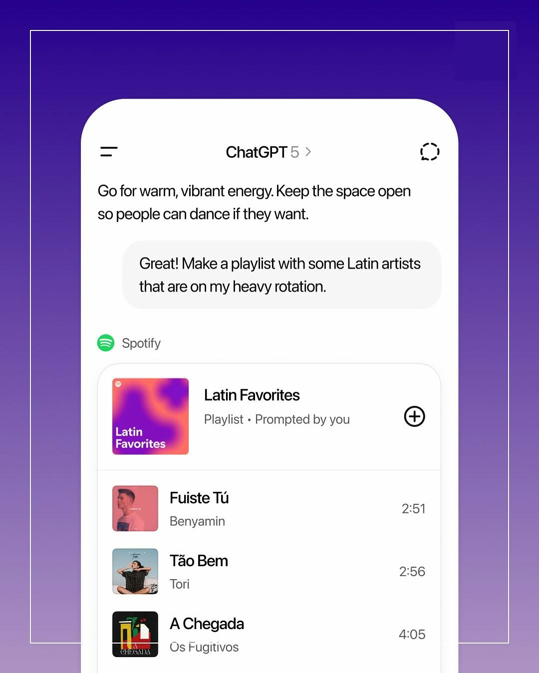 Apple Music, ChatGPT, Spotify, OpenAI, yapay zeka