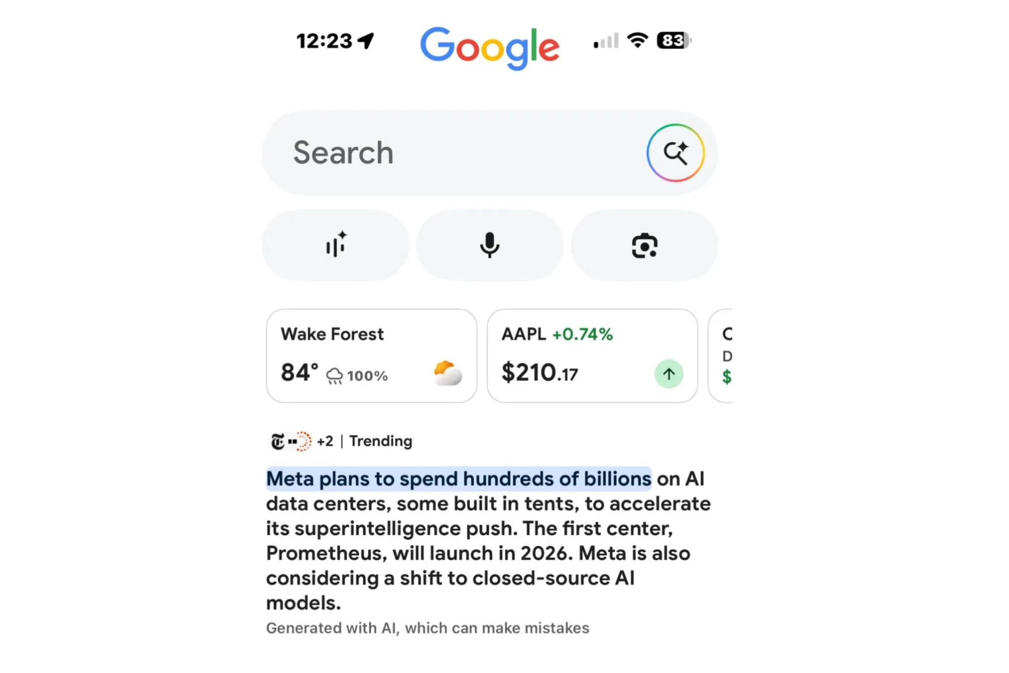 Google, Keşfet, yapay zeka, haber