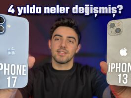 iPhone 13 vs iPhone 17 karşılaştırma