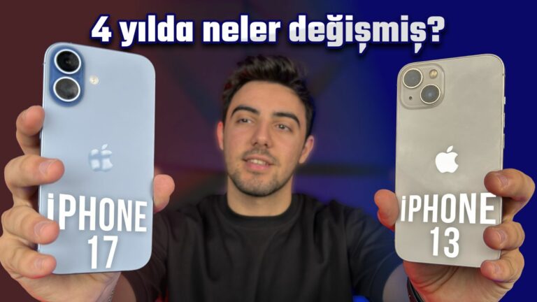 iPhone 13 vs iPhone 17 karşılaştırma! (45 bin TL vermeye gerek var mı?)