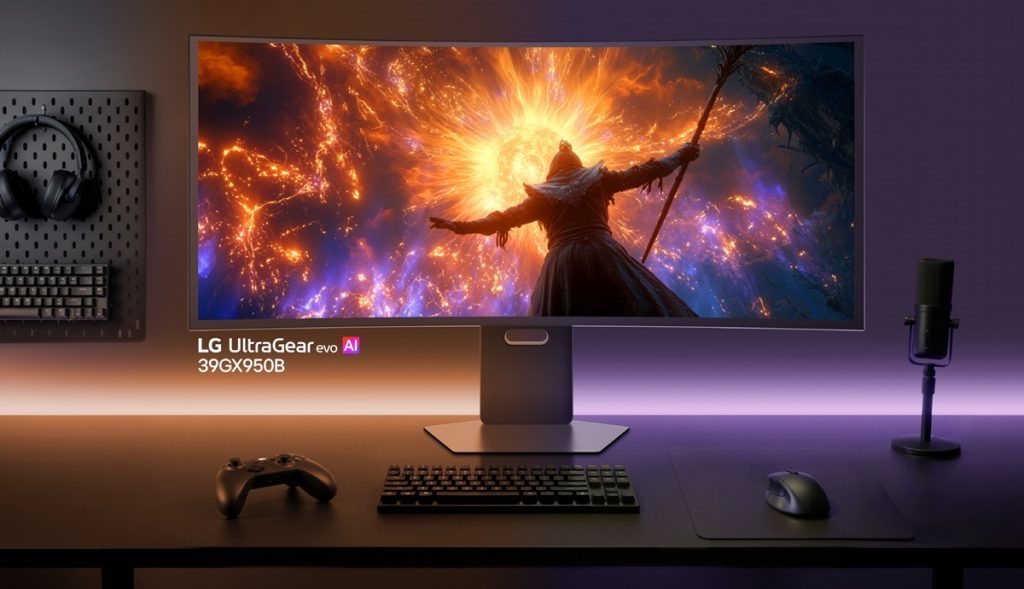 LG, oyuncu monitörü, yapay zeka, CES, UltraGear Evo