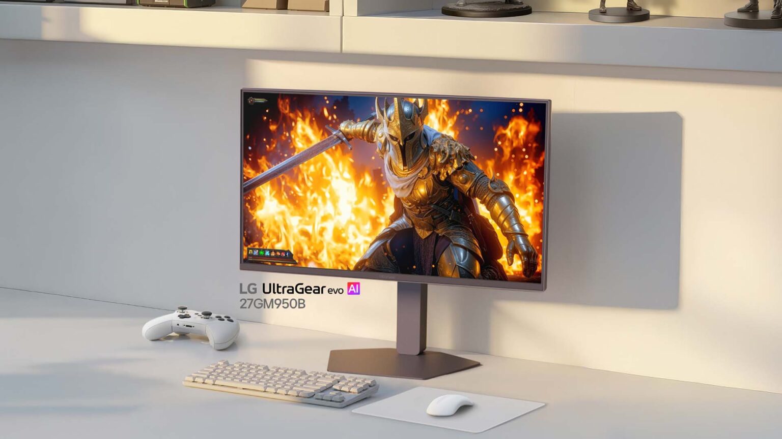LG, oyuncu monitörü, yapay zeka, CES, UltraGear Evo