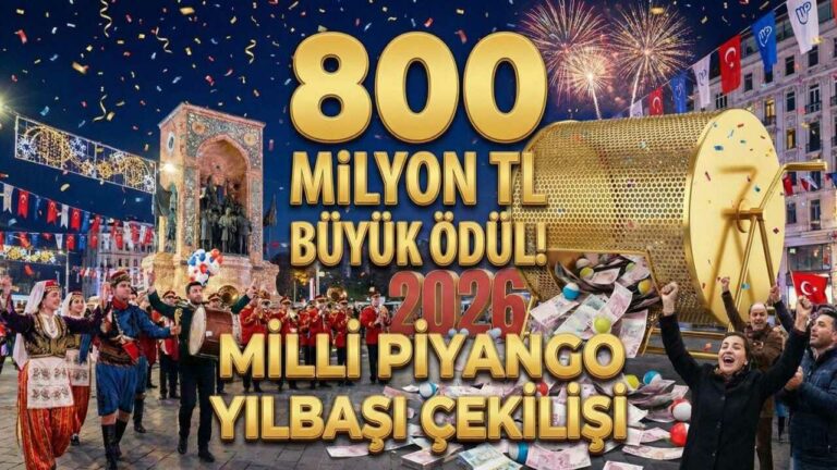 Milli Piyango 2026 Kazananları Belli Oldu!