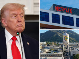 Netflix, Trump, Warner Bros., Ted Sarandos