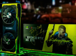 nvidia rtx 2080 ti cyberpunk