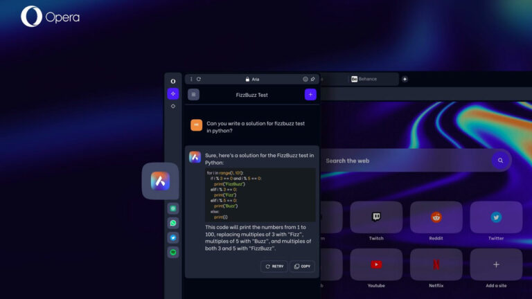 Opera Gemini Desteğiyle Yapay Zekayı Genişletiyor