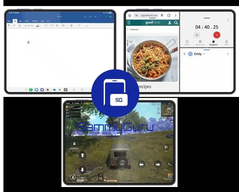 Samsung, ekran, Fold, Wide Fold, katlanabilir