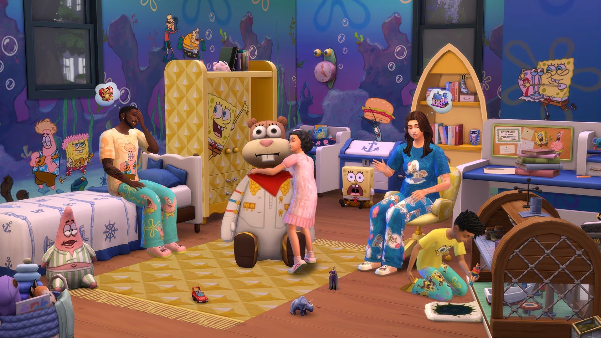 The Sims 4, Electronic Arts, EA, Spongebob, Sünger Bob, DLC, paket