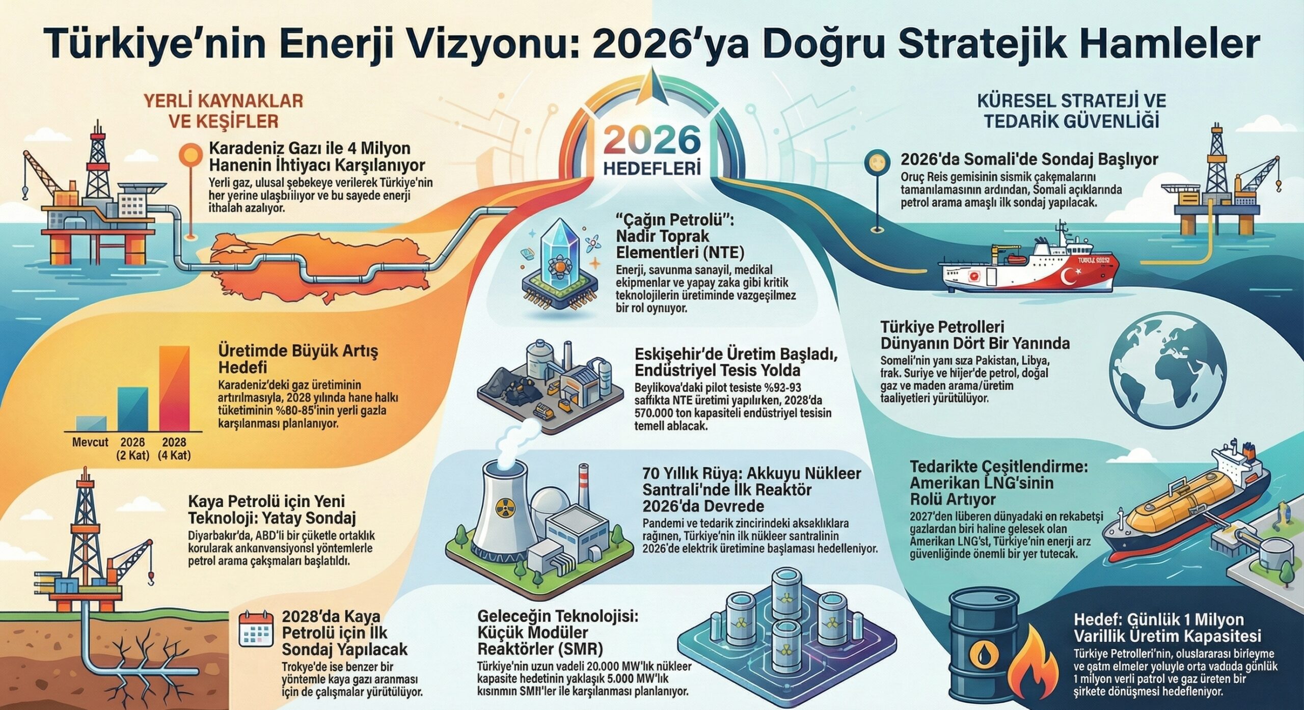 Türkiye'nin 2026 enerji yol haritası