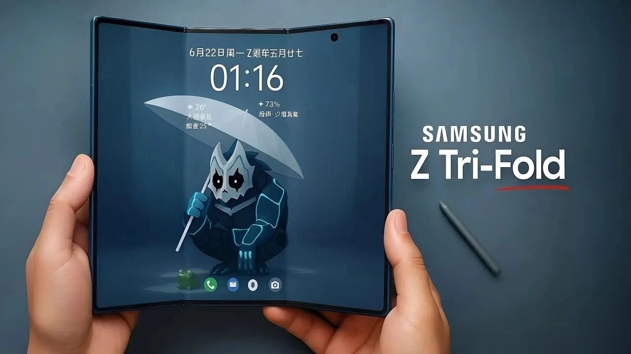 Samsung üçe katlanan telefon ile rekabeti kızıştıracak