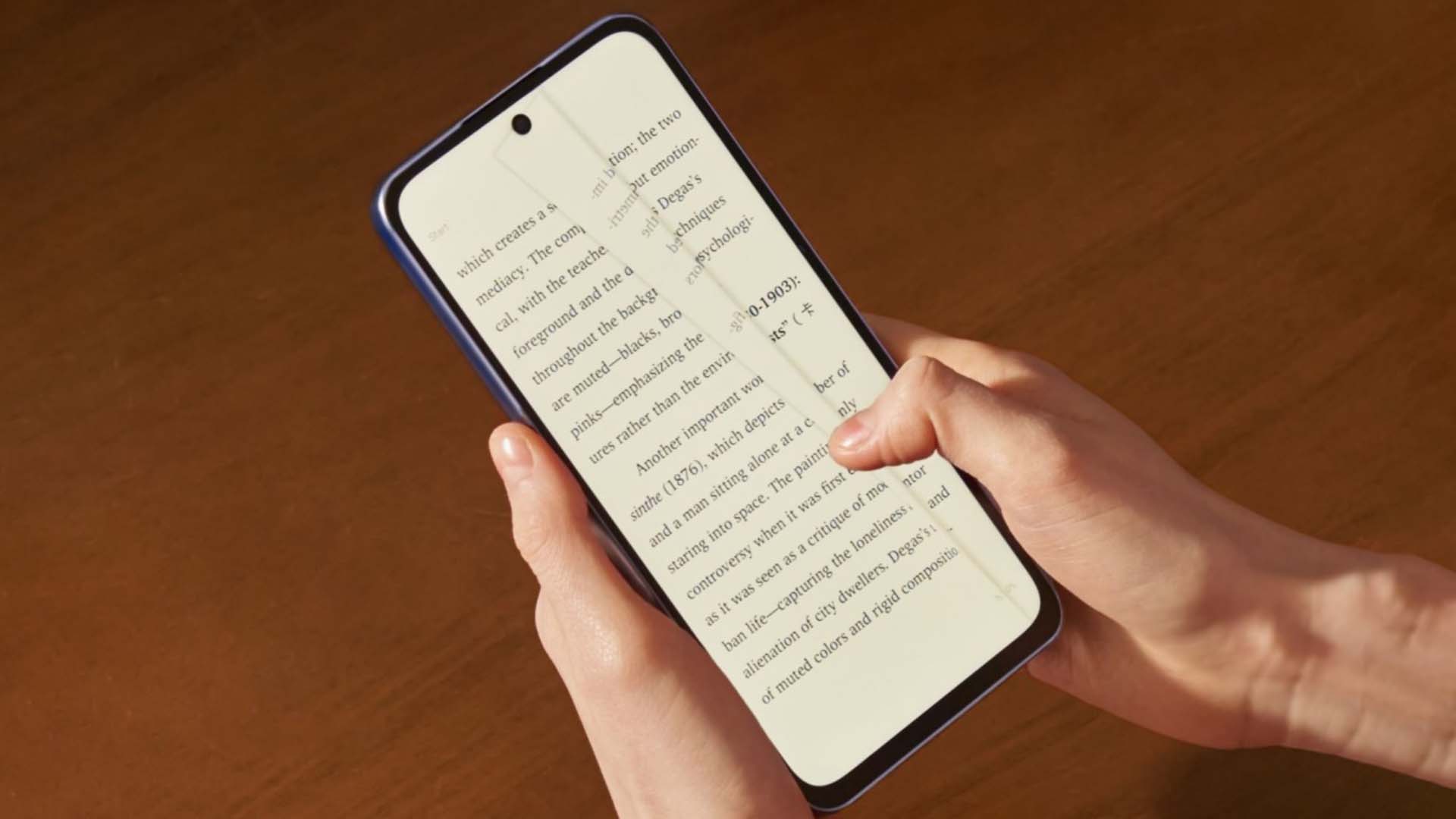 TCL NXTPaper 70 Pro yan profilden görünüm