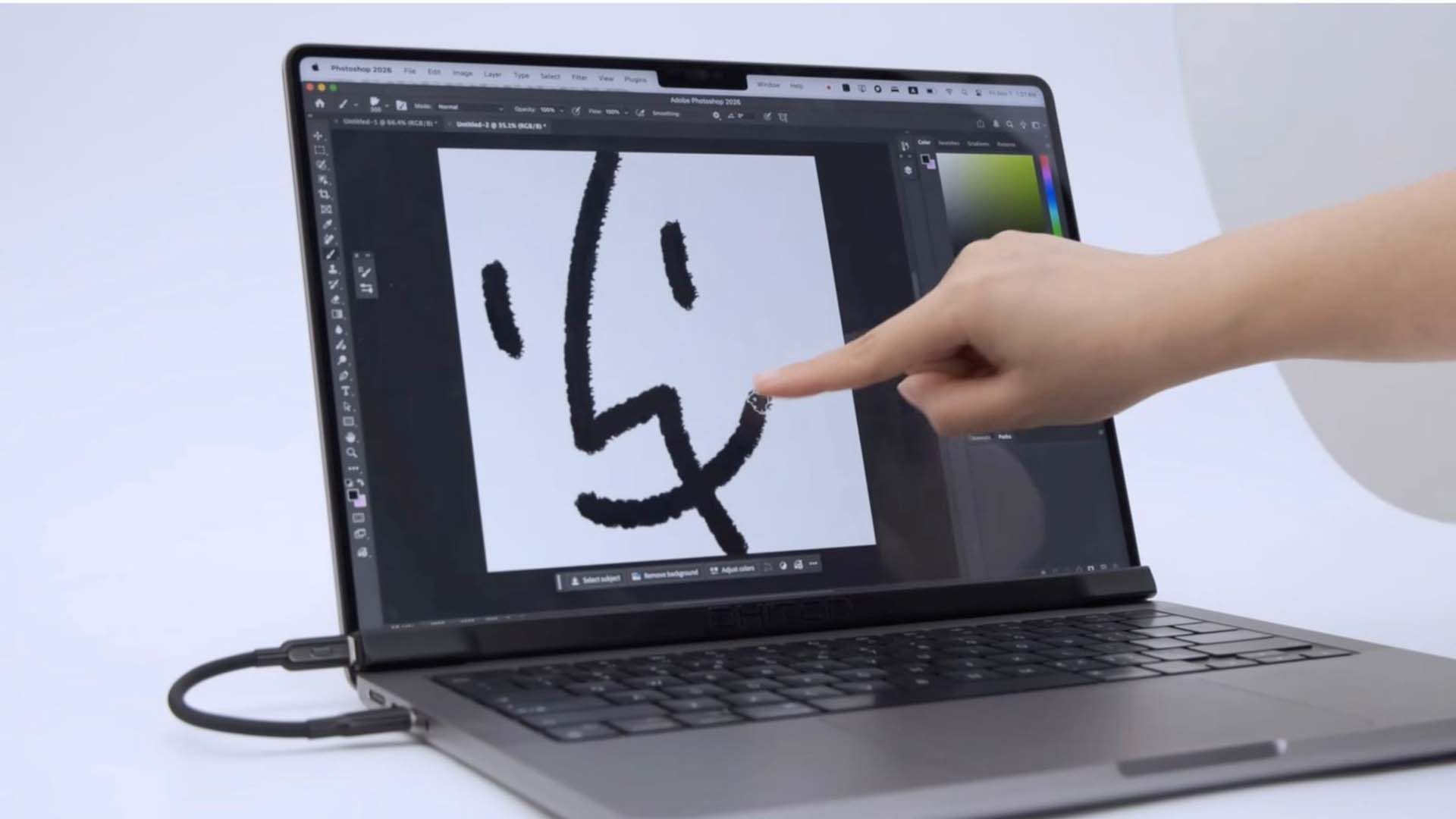 Dokunmatik Ekranlı MacBook