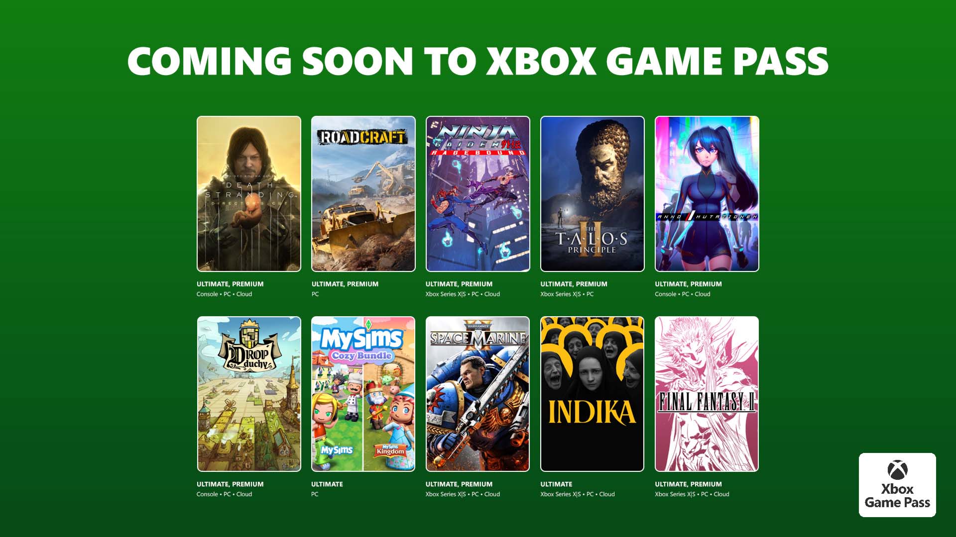 Xbox Game Pass Yeni Oyunlar Ocak 2026