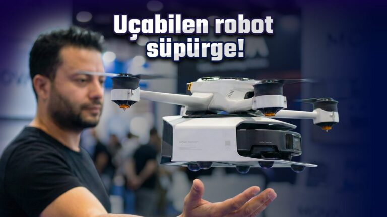 MOVA’nın Robot Süpürgesi Uçuyor!